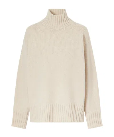 Rohe Wool And Cashmere-blend Turtleneck Sweater In Neutral