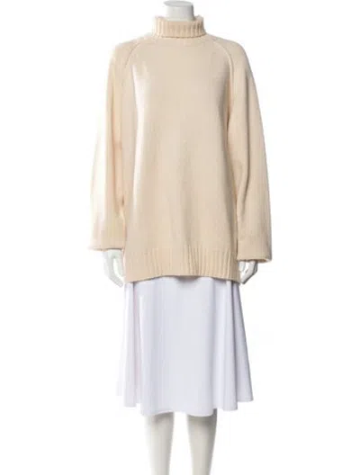Pre-owned Rohe Turtleneck Sweater In Neutrals