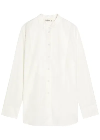 Rohe Tuxedo Woven Shirt In White