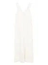 Rohe Róhe V Neck Silk Lace Dress Clothing
