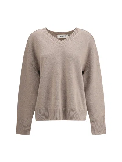 Rohe V-neck Wool Jumper