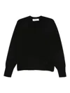 Rohe V-neck Wool Jumper In Multi