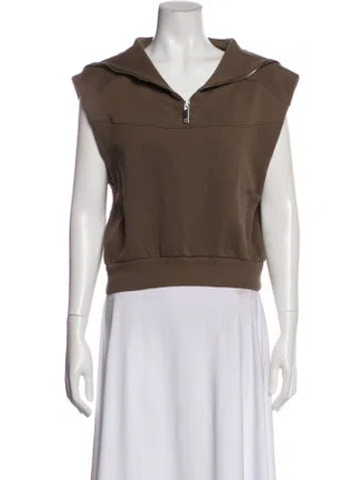 Pre-owned Rohe Vest In Brown