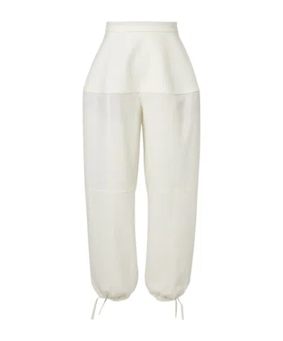 Rohe Virgin Wool Balloon Pants In White