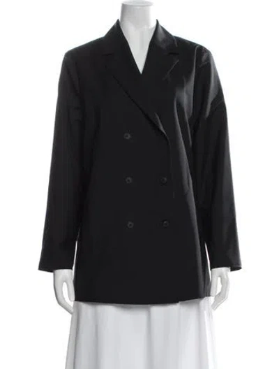 Pre-owned Rohe Virgin Wool Blazer In Black