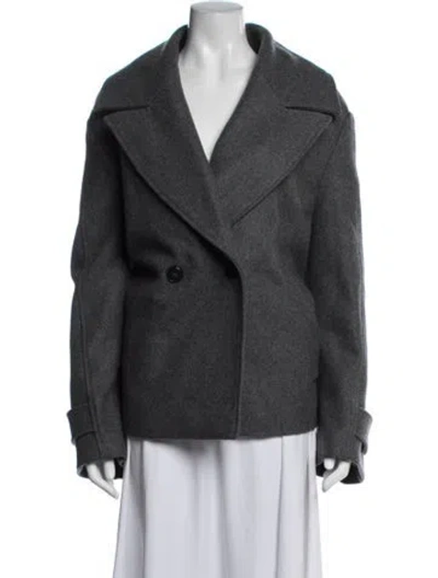 Pre-owned Rohe Virgin Wool Blazer In Grey