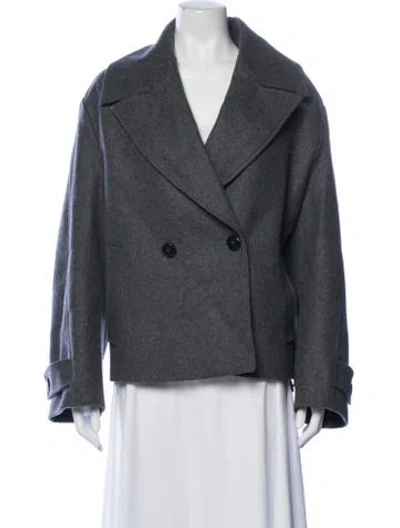 Pre-owned Rohe Virgin Wool Blazer In Grey