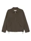 Rohe Virgin-wool Bomber Jacket In Brown