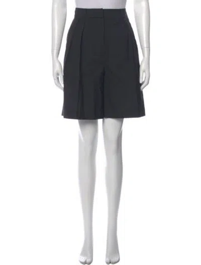 Pre-owned Rohe Virgin Wool Knee-length Shorts In Gray