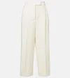 Rohe Virgin Wool Straight Pants In White