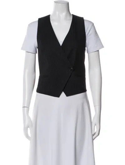 Pre-owned Rohe Virgin Wool Striped Vest In Multi