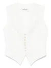 Rohe Virgin Wool Waistcoat In Neutrals