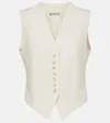 Rohe Virgin Wool Waistcoat In White