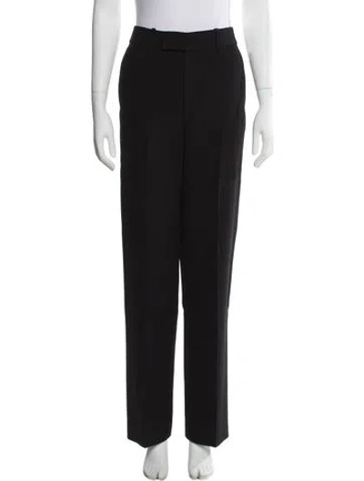 Pre-owned Rohe Virgin Wool Wide Leg Pants W/ Tags In Black