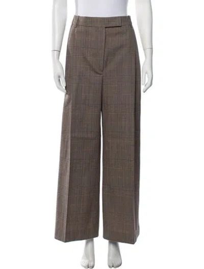 Pre-owned Rohe Virgin Wool Wide Leg Pants W/ Tags In Neutrals