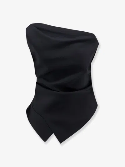 Rohe Viscose Blend Top In Black