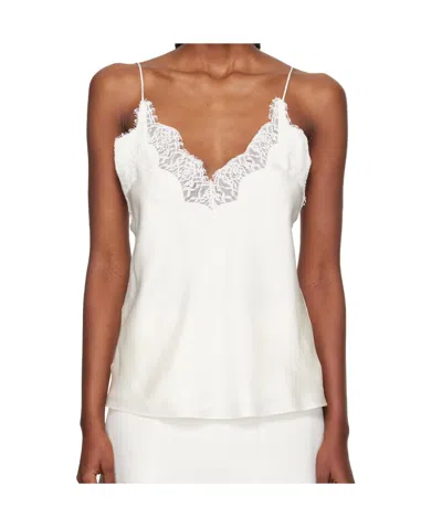 Rohe V-neck Suspenders In White