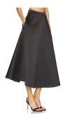 Rohe Voluminous A Line Skirt In 黑色
