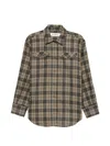 Rohe Western Checked Overshirt In Multi