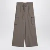 Rohe Wide Cargo Trousers In Taupe