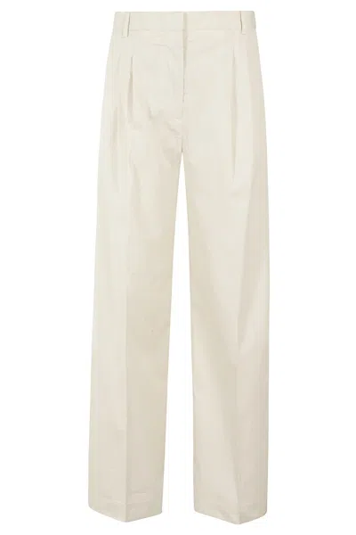 Rohe Wide Leg Chino In Neutral