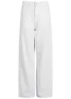 Rohe White Signature Baggy Fit Jeans In White