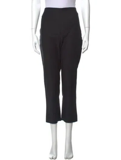 Pre-owned Rohe Wide Leg Pants In Black
