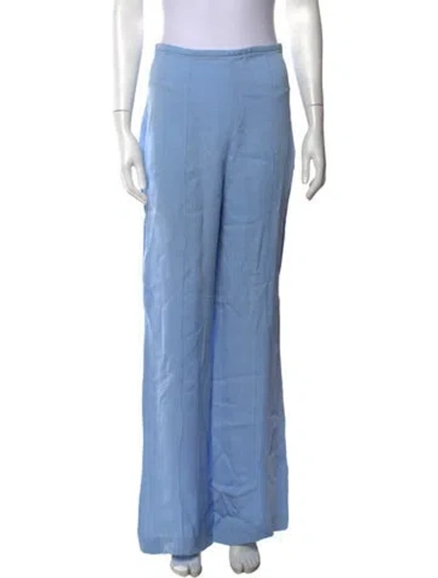 Pre-owned Rohe Wide Leg Pants In Blue
