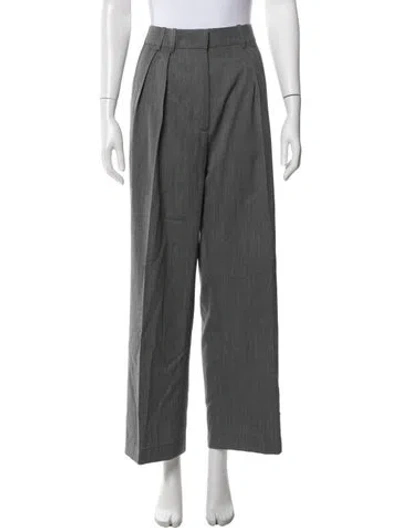 Pre-owned Rohe Wide Leg Pants In Gray