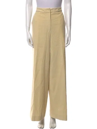 Pre-owned Rohe Wide Leg Pants In Neutral