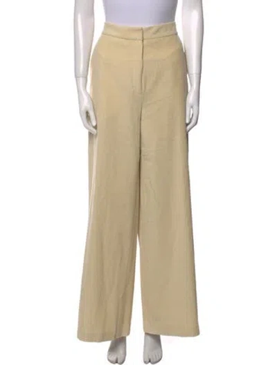Pre-owned Rohe Wide Leg Pants In Neutral