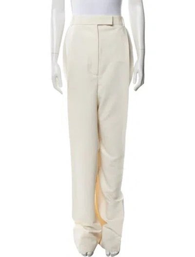 Pre-owned Rohe Wide Leg Pants In Neutral