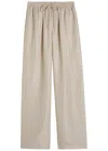 Rohe Wide-leg Silk-chiffon Trousers In Pattern