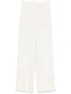 Rohe Wide-leg Textured Trousers In Neutrals