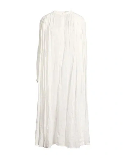 Rohe Róhe Woman Maxi Dress White Size 6 Ramie