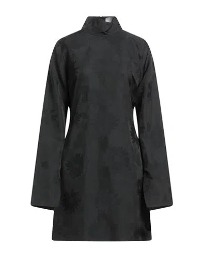 Rohe Róhe Woman Mini Dress Black Size 8 Viscose, Polyester