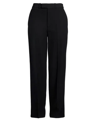 Rohe Róhe Woman Pants Black Size 14 Virgin Wool, Polyamide