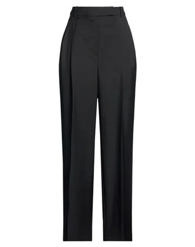 Rohe Róhe Woman Pants Black Size 4 Virgin Wool, Mohair Wool
