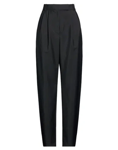 Rohe Róhe Woman Pants Black Size 8 Virgin Wool, Mohair Wool In Multi
