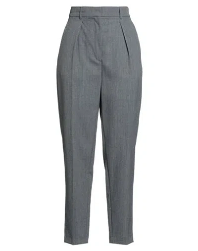 Rohe Róhe Woman Pants Grey Size 6 Polyester, Wool In Gray
