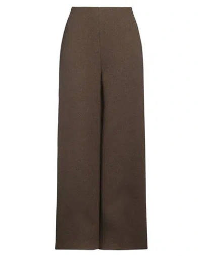 Rohe Róhe Woman Pants Khaki Size 12 Recycled Wool, Recycled Nylon