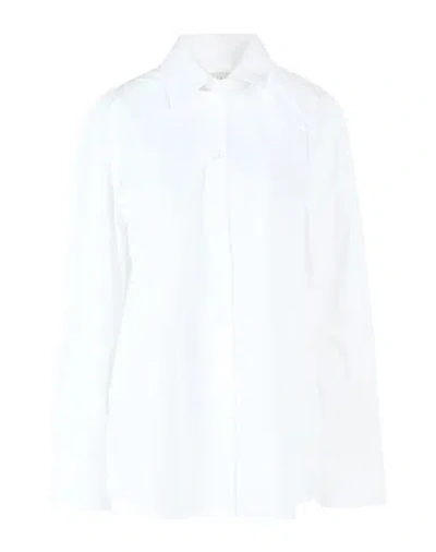 Rohe Róhe Woman Shirt White Size 8 Cotton