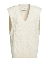 Rohe Róhe Woman Sweater Ivory Size 4 Wool In White