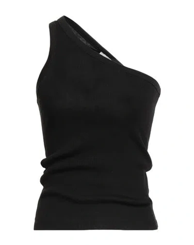 Rohe Róhe Woman Top Black Size 4 Cotton