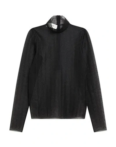 Rohe Róhe Woman Top Black Size 8 Polyamide, Polyester