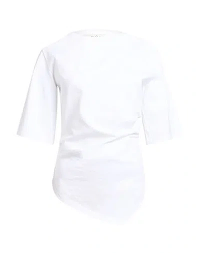 Rohe Róhe Woman T-shirt Off White Size M Cotton
