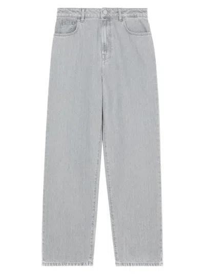 Rohe Women's Baggy Low-rise Jeans In Gray