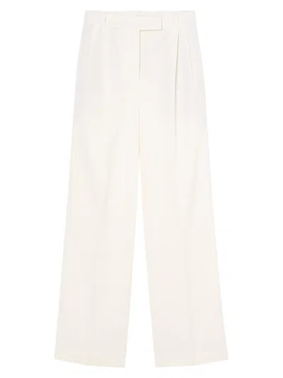 Rohe Women's Mid-rise Tailored Trousers In White