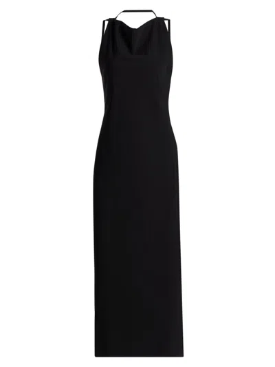 Rohe Women's Open Back Maxi Dress In Black
