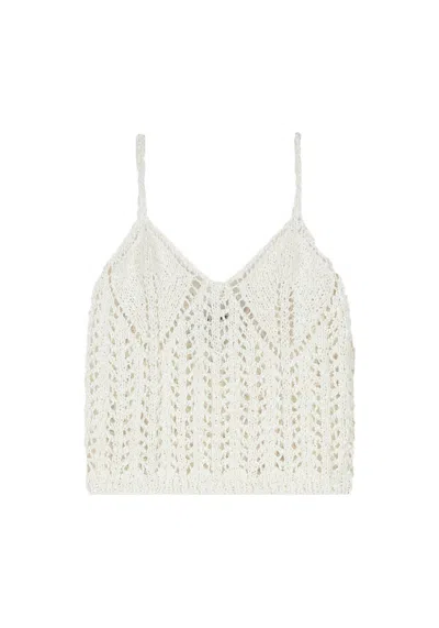 Rohe Women's Resort Style Knitted Tank In Off White